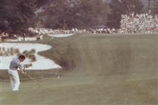 Champion David Graham Signed 1981 US Open at Merion Fabulous Photograph to His Caddie  JSA ALOA