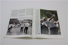 Jack Nicklaus Signed Arnold Palmer's Personal Golf Journal Magazine JSA ALOA