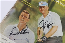 Jack Nicklaus & Arnold Palmer Duel Signed 1965 Sports Illustrated Magazine JSA ALOA
