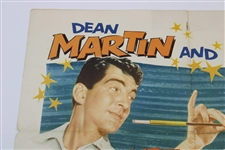 Original 1953 'The Caddy Dean Martin And Jerry Lewis' Movie Lobby Half Sheet Poster 53/484