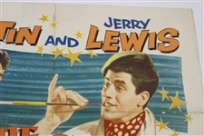 Original 1953 'The Caddy Dean Martin And Jerry Lewis' Movie Lobby Half Sheet Poster 53/484