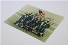 1991 Ryder Cup War at The Shore Team USA & Captain Signed Photo JSA ALOA