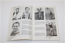 Arnold Palmer (x2) & Team USA Members Signed 1961 Ryder Cup Program JSA ALOA