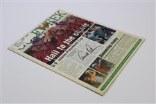 Arnold Palmer’s Personal 1996 Presidents Cup Golf Week Magazine Signed JSA ALOA