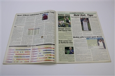 Arnold Palmer’s Personal 1996 Presidents Cup Golf Week Magazine Signed JSA ALOA