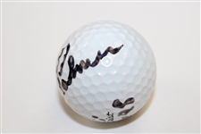 Arnold Palmer Signed Personal Used Golf Ball w/Date & Score - Shot a 68 JSA ALOA