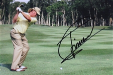 Miguel Angel Jimenez Signed Fairway Approach 8x10 Photo JSA