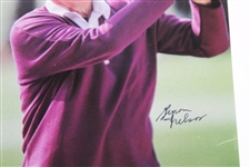 Byron Nelson Signed Follow Through Swing 8x10 Photo PSA/DNA #P81774
