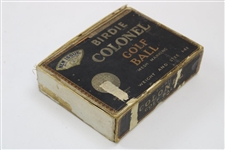 1920's Birdie Colonel Mesh Marking 1-62 Dozen Golf Ball Box