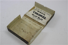 1920's Birdie Colonel Mesh Marking 1-62 Dozen Golf Ball Box