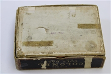 1920's Birdie Colonel Mesh Marking 1-62 Dozen Golf Ball Box