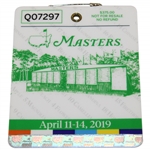 2019 Masters Tournament SERIES Badge #Q07297 - Tiger Woods Winner