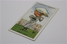 Bobby Jones 1931 WA & AC Churchmans Prominent Golfers Tobacco Card #25