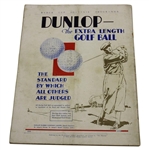 1933 Ryder Cup at Southport and Ainsdale Official Souvenir Program