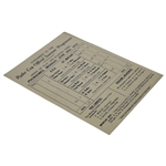 1933 Ryder Cup Monday Order of Play & Start Times - Supplement to Official Program