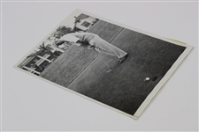 1934 General A.C. Critchley Putting at The 1st Masters Wire Photo