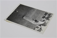 1934 General A.C. Critchley Putting at The 1st Masters Wire Photo