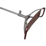 Classic Folding Metal & Leather 501 Spectator Seat