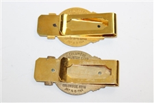 1964 PGA Championship at Columbus Country Club Committee & Press Money Clips/Badges