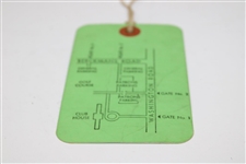 1958 Masters Tournament THURSDAY Ticket #2485 - Arnold Palmer 1st Masters Win