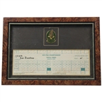Lee Trevino Signed 1984 PGA Championship at Shoal Creek Final Rd Marked Official Scorecard JSA ALOA