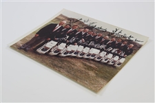 Jack Nicklaus & Winning 1969 USA Ryder Cup Team Signed 11x14 w/ Capt Sam Snead JSA ALOA