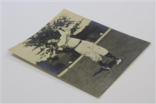 Bobby Jones Signed Original Silver Gelatin Post-Swing Photo - Circa 1920's-30’s