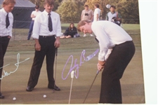 Payne Stewart & Andy Bean Signed 1987 Ryder Cup 8x10 Photo JSA ALOA