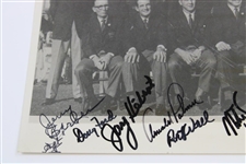 Arnold Palmer & 1961 US Champion Ryder Cup Team Signed 8x10 Photo JSA ALOA