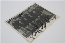 Arnold Palmer & 1961 US Champion Ryder Cup Team Signed 8x10 Photo JSA ALOA