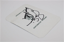 Arnold Palmer & Jack Nicklaus Signed ANGC Par 3 Scorecard JSA ALOA