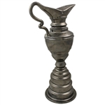 20th Anniv. of Arnold Palmer's 1961 OPEN Win Miniature Claret Jug with Identifying Plaque