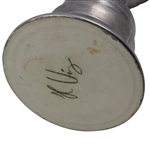 20th Anniv. of Arnold Palmer's 1961 OPEN Win Miniature Claret Jug with Identifying Plaque