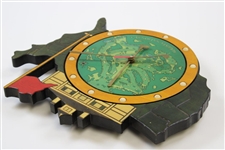 1980’s Augusta National Clock w/The Trig O Clock Co( Augusta) Stamp On Verso