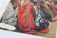 Sports Illustrated 1954 Second Cover Signed by Golf Stars Including Big 3 JSA ALOA