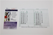 Jack Nicklaus Signed Augusta National Gc Scorecard JSA #Q58973