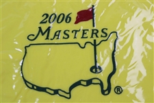 2004 & 2006 Masters Tournament Embroidered Flags - New In Package
