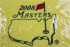 2007, 2008 & 2009 Masters Tournament Embroidered Flags - New In Package
