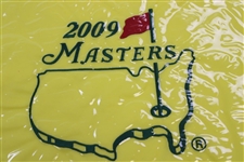 2007, 2008 & 2009 Masters Tournament Embroidered Flags - New In Package