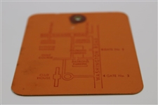 1960 Masters Tournament Sunday FINAL Rd Ticket #6125 - Palmer's 2nd Masters Win