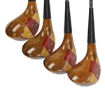 Tom Watson Ram 'Wat' Handcrafted by Mario Persimmon Woods 1,2,3,4, & 5 In Wood Case
