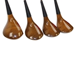 Tom Watson Ram 'Wat' Handcrafted by Mario Persimmon Woods 1,2,3,4, & 5 In Wood Case