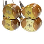 Tom Watson Ram 'Wat' Handcrafted by Mario Persimmon Woods 1,2,3,4, & 5 In Wood Case