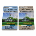 2021 Masters Tournament Thursday & Friday Berckmans Place Tickets