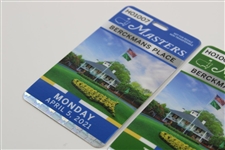 2021 Masters Tournament Monday, Tuesday & Wednesday Berckmans Place Tickets