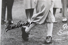 Gene Sarazen Signed Photo JSA ALOA