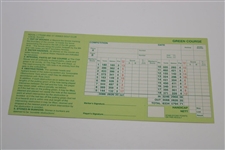 Gary Player Signed Royal Lytham & St. Annes Scorecard JSA ALOA
