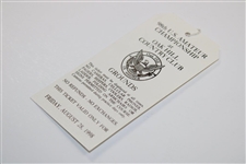 1998 US Amateur Championship at Oak Hill CC Friday Ticket