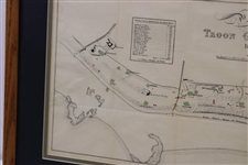 Troon Golf Links '1888' Maclure Macdonald & Co. Lithographers Map