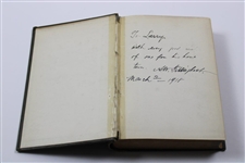 A.W. Tillinghast Signed 1915 'Cobble Valley Golf Yarns' First Edition Book JSA ALOA
